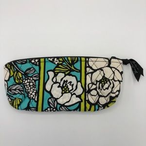 Vera Bradley Island Blooms Brush & Pencil Case